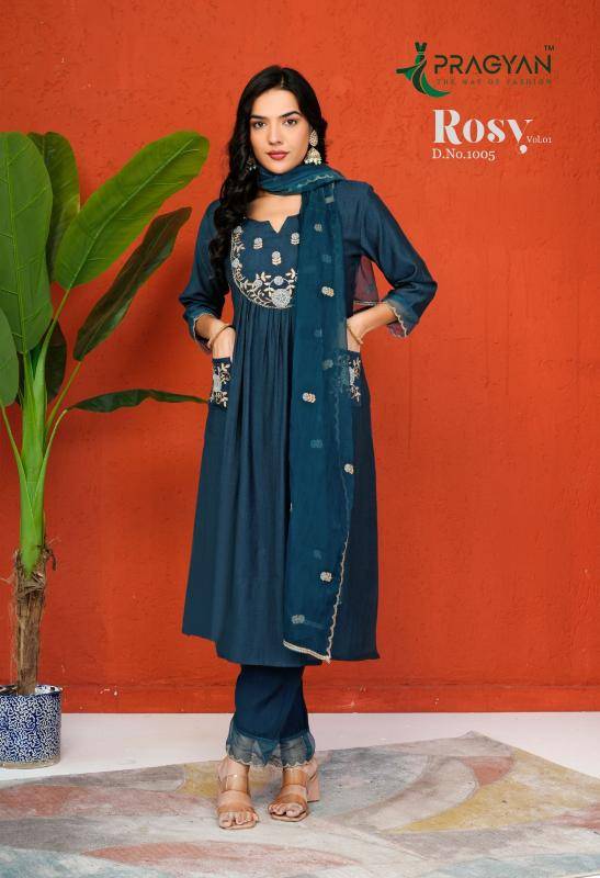 Pragyan rosy vol 1 Mumbai kurti suppliers